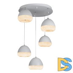 Подвесная светодиодная люстра iLedex Flake Wld8885-5Y WH