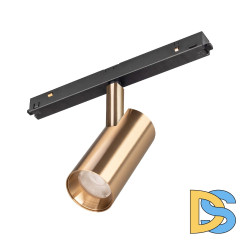 Трековый магнитный светильник Arlight MAG-ORIENT-SPOT-R45-12W Warm3000 (GD, 24 deg, 48V, DALI) 040891