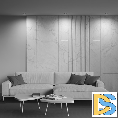 Встраиваемый светильник Maytoni Technical Hoop DL086-GX53-SQ-BG