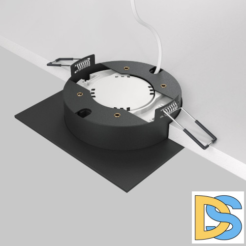 Встраиваемый светильник Maytoni Technical Hoop DL086-GX53-SQ-BG