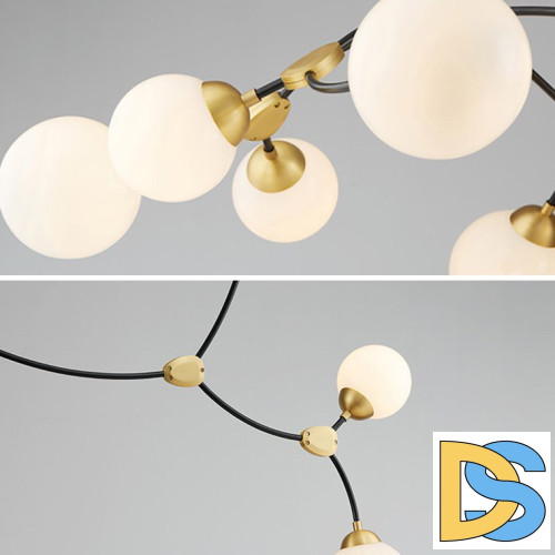 Подвесная люстра ImperiumLoft Vine 141134-26