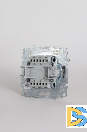 Переключатель двухклавишный проходной ELBI Jazz 607-010200-211