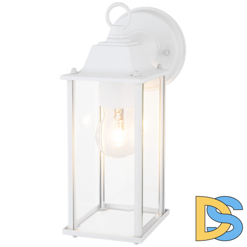 Уличный настенный cветильник Elektrostandard 1008D Brick белый 4690389106767