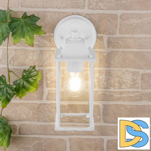 Уличный настенный cветильник Elektrostandard 1008D Brick белый 4690389106767