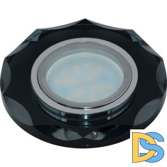 Встраиваемый светильник Fametto Peonia DLS-P105 GU5.3 CHROME/BLACK 09992