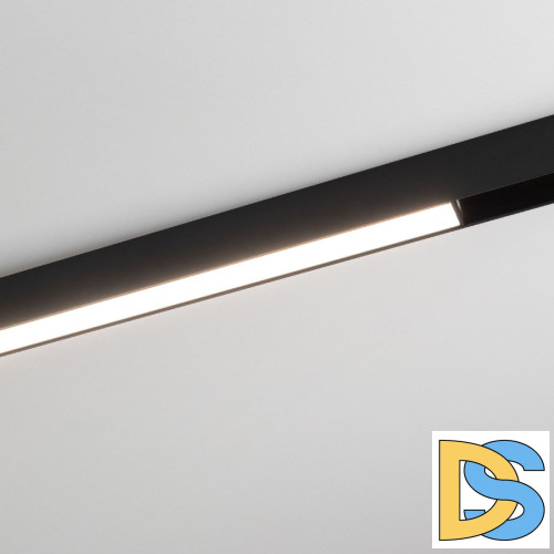 Трековый магнитный светильник Arlight MAG-FLAT-25-L600-18W Day4000 (BK, 100 deg, 24V, DALI) 046334