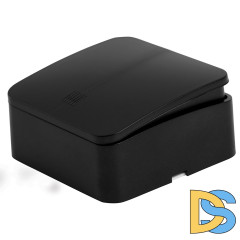 Выключатель двухклавишный с индикатором Stekker София 49294 MSW10-21-02