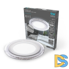 Встраиваемый светодиодный светильник Gauss Backlight Bubbles BL317