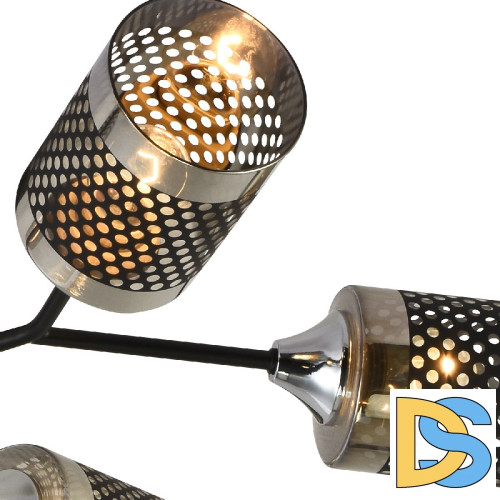 Люстра на штанге Reluce 01405-3.3-06B BK+CR