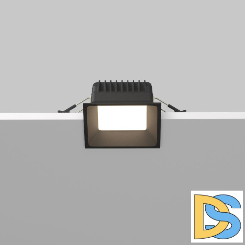 Встраиваемый светильник Maytoni Okno DL056-8W3-4-6K-B