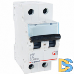 Автоматический выключатель Legrand TX3 C 25А 2P 404044