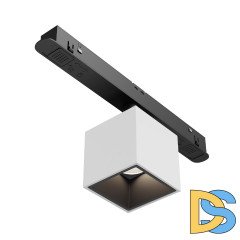 Трековый магнитный светильник Maytoni Alfa S TR133-4-7W-DS-W