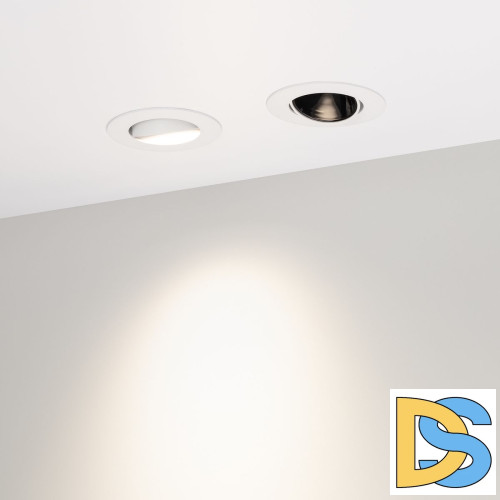 Встраиваемый светильник Arlight MS-Forecast-Built-Turn-R82-8W Day4000 037186