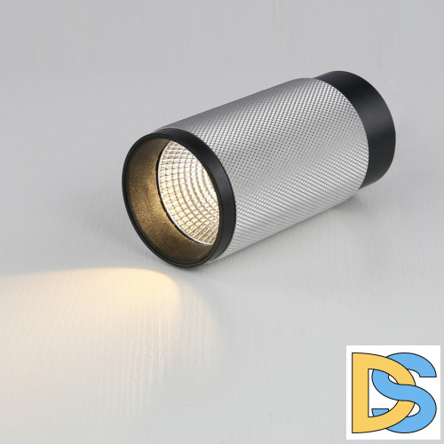 Накладной светильник iLedex Delta 1954-10W-3000K-36 BK+SL