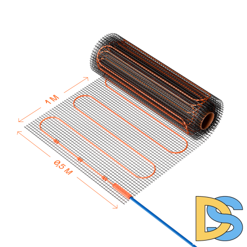 Нагревательный мат VLT01-200-0.5