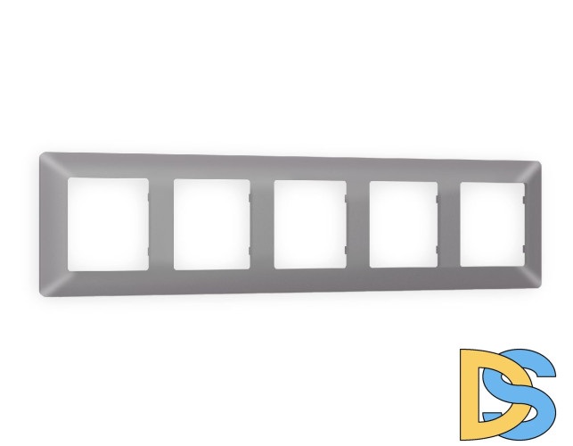 Рамка пятиместная Ambrella Volt Line AF110505