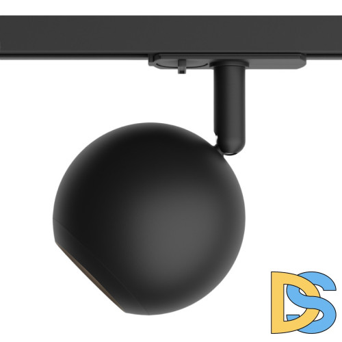 Трековый однофазный светильник Denkirs Omra DK6070-BK