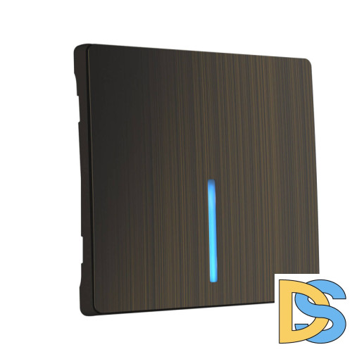 Клавиша для выключателя c подсветкой Werkel бронзовый W1119112 4690389161636