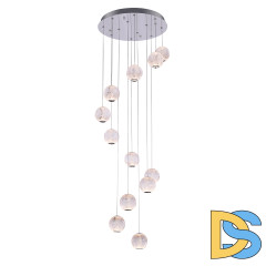 Подвесная люстра DeLight Collection Elliot Diamante MD20001012-12A chrome