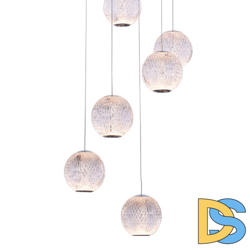 Подвесная люстра DeLight Collection Elliot Diamante MD20001012-12A chrome