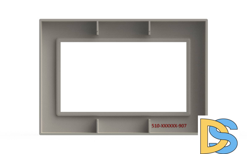 Рамка для двухместной розетки с заземлением ELBI Vega 510-010200-907