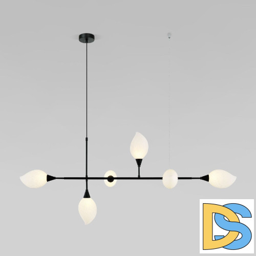 Подвесная люстра Eurosvet Sinki 30188/6 черный a065720