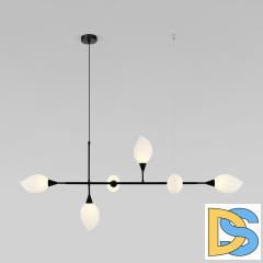 Подвесная люстра Eurosvet Sinki 30188/6 черный a065720