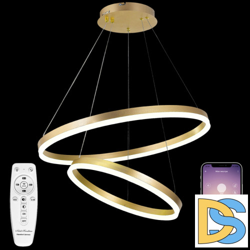 Подвесная люстра Natali Kovaltseva Oreol LED LAMPS 81299