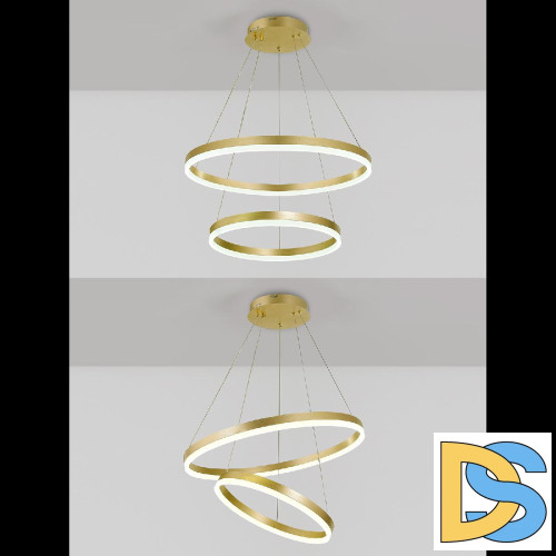 Подвесная люстра Natali Kovaltseva Oreol LED LAMPS 81299