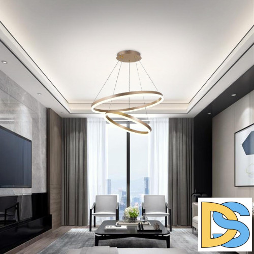 Подвесная люстра Natali Kovaltseva Oreol LED LAMPS 81299