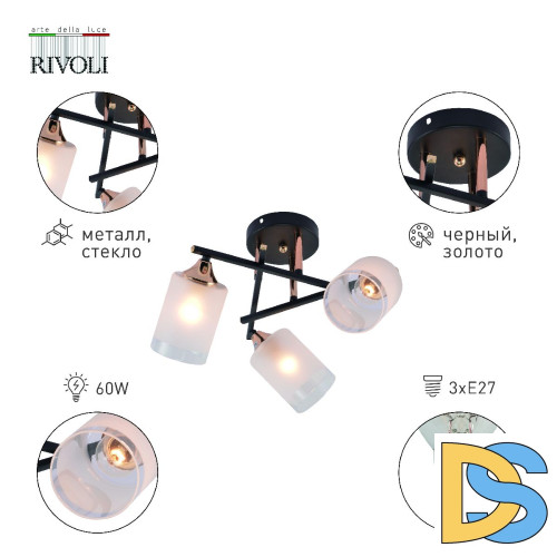 Потолочная люстра Rivoli Fiona 3163-303 Б0059259
