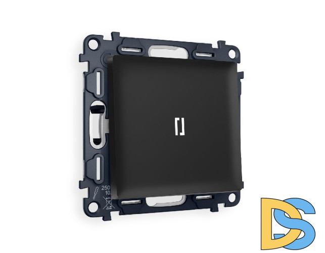 Комплект механизма 1-кл выключателя с подсветкой Ambrella Volt Alfa MA802015