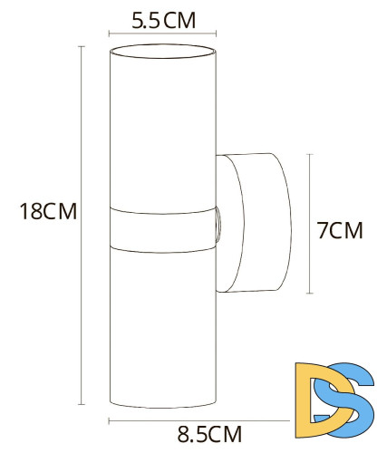Настенный светильник Arte Lamp Ran A3143AP-2PB