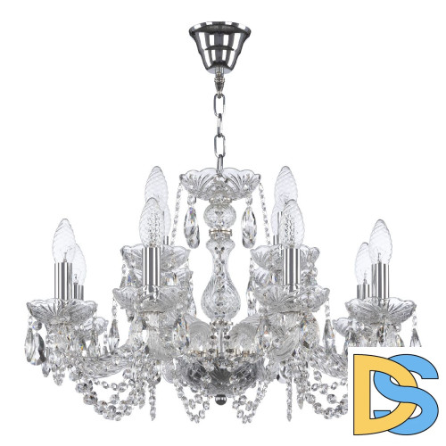 Подвесная люстра Bohemia Ivele Crystal 119/8+4/200 Ni