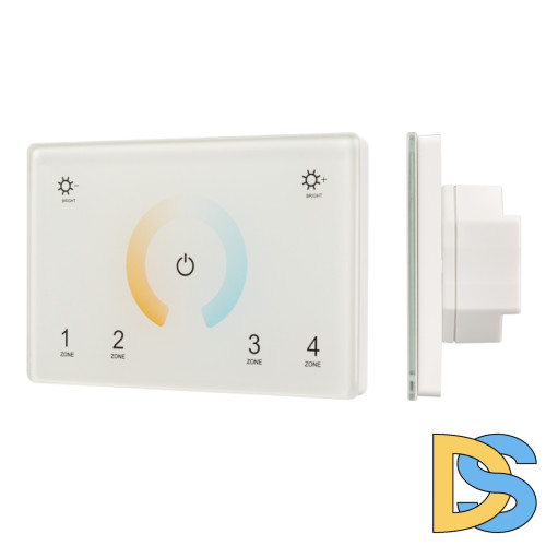 Панель Arlight Sens Smart-P81-Mix White (230V, 4 зоны, 2.4G) 028400