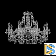 Подвесная люстра Bohemia Ivele Crystal 1409/8/240 Ni