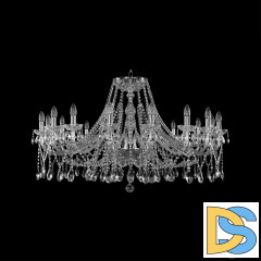 Подвесная люстра Bohemia Ivele Crystal 1413/16/400 Ni