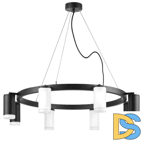 Подвесная люстра Lightstar Rullo (571018+214436-4+214437-4+202430-8) LR0183643740