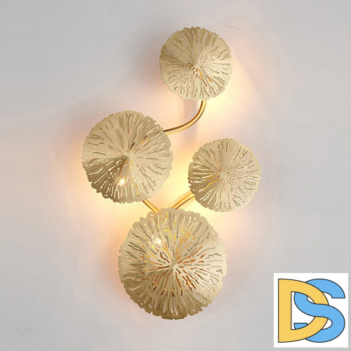 Настенный светильник Delight Collection 10260W/4 gold