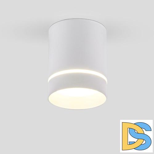 Потолочный светодиодный светильник Elektrostandard DLR021 9W 3000K белый матовый 4690389196751 a063932