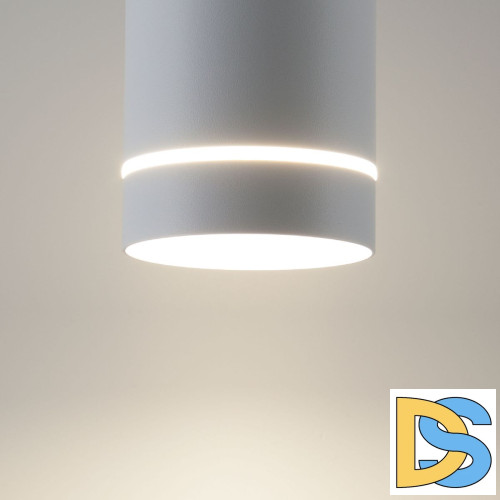 Потолочный светодиодный светильник Elektrostandard DLR021 9W 3000K белый матовый 4690389196751 a063932