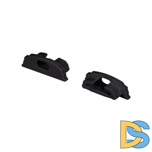 Заглушка Arlight ARH-BENT-W18 BLACK с отверстием 039589