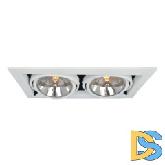 Встраиваемый светильник Arte Lamp Cardani A5935PL-2WH