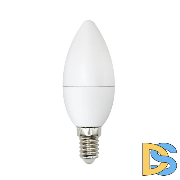 Лампа светодиодная Uniel E14 6W 4000K матовая LED-C37-6W/WW+NW/E14/FR PLB01WH UL-00001570