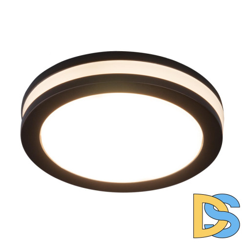 Встраиваемый светодиодный светильник Elektrostandard DSKR80 5W 4200K черный 4690389068423