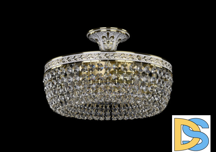 Люстра на штанге Bohemia Ivele Crystal 19031/35IV GW