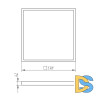 Рамка для накладного монтажа светильников Эра SPL-FR-595x595 Б0039415