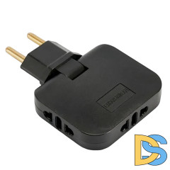 Разветвитель сетевой 3-местный б/з Stekker ADP10-23-22 50068