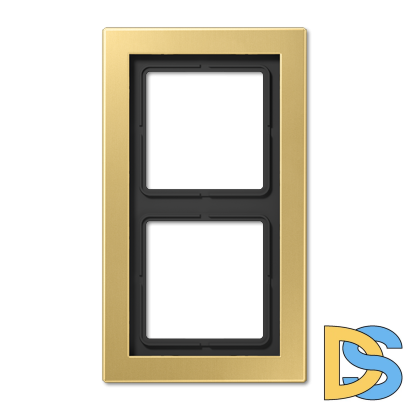 Рамка двухместная Jung MED2982C