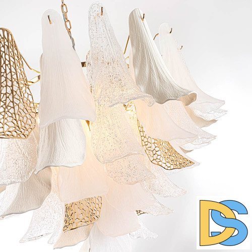 Подвесная люстра Modelux ML.6777.16PR GD